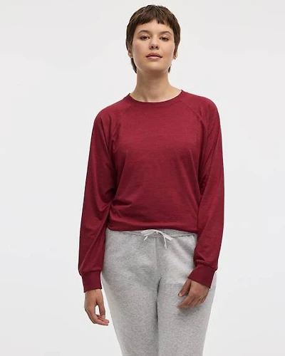 Long-Sleeve Crew-Neck Pullover
