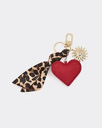 Red Heart Bag Charm