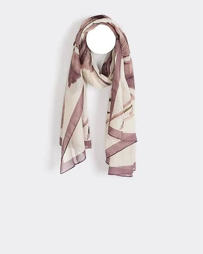 Foulard à motif floral