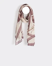 Foulard à motif floral