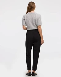 Tapered-Leg High-Rise Pant