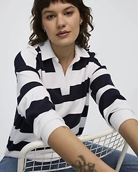 Pull à col polo