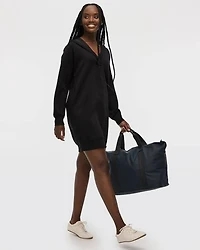 Long-Sleeve Hooded Dress