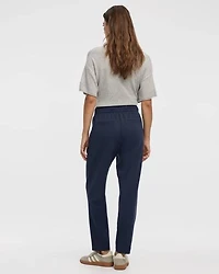 Tapered-Leg High-Rise Pants