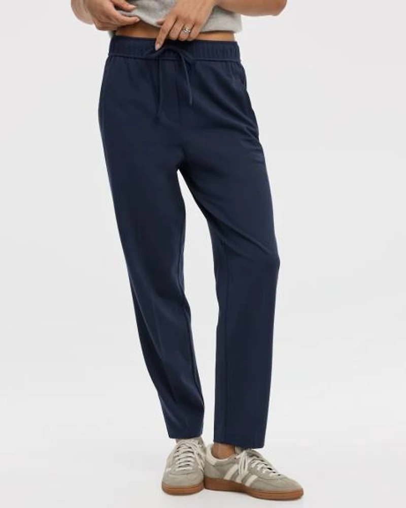 Tapered-Leg High-Rise Pants