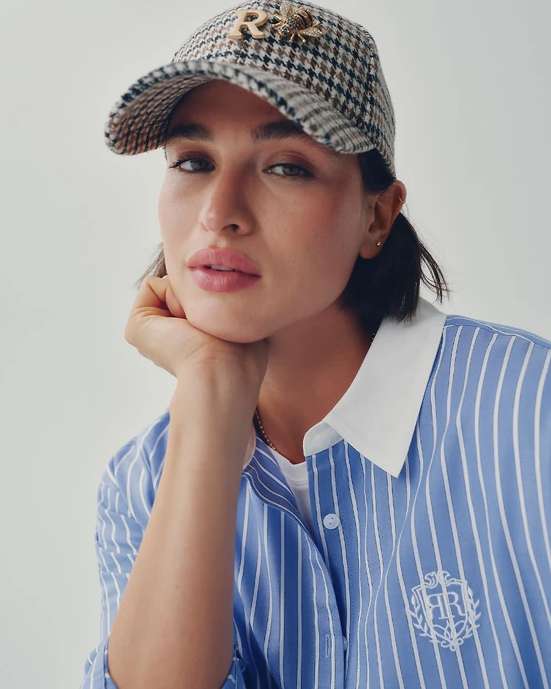 Houndstooth Cap