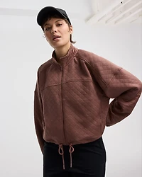 Quilted Jacquard Jacket