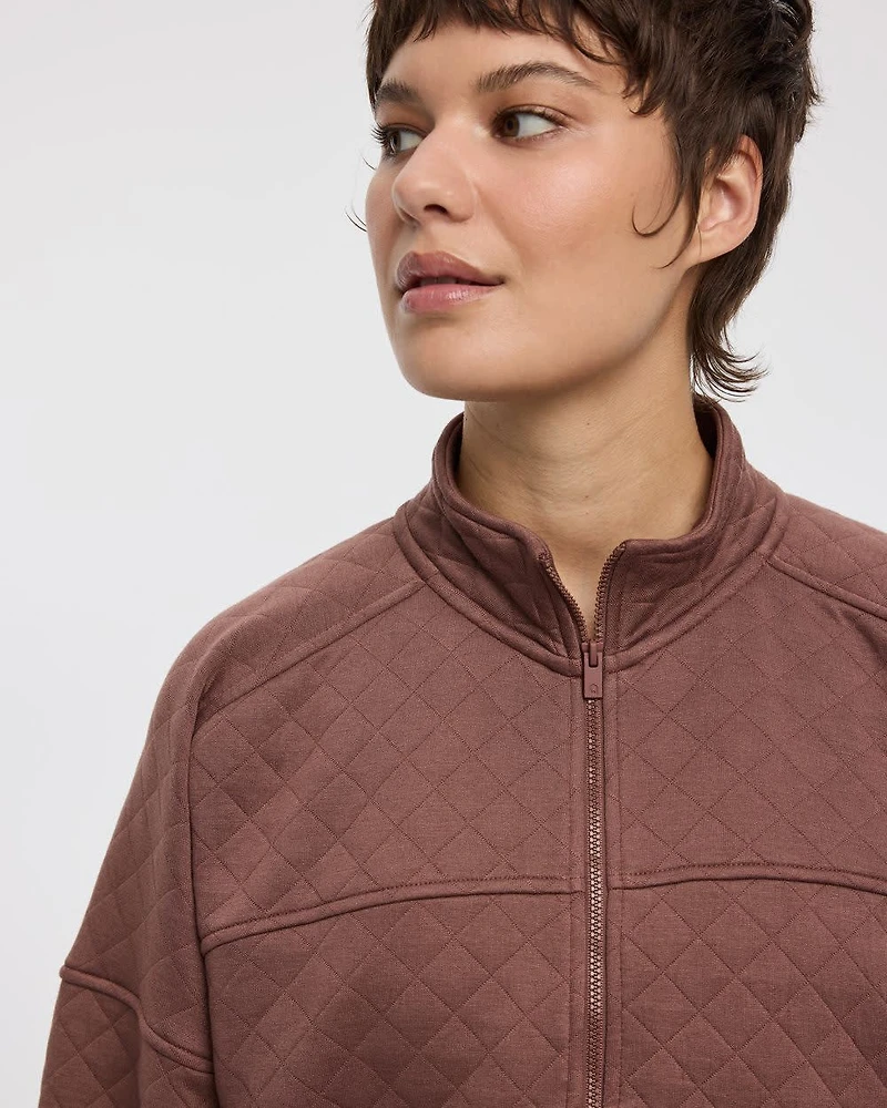 Quilted Jacquard Jacket