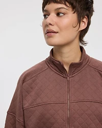 Quilted Jacquard Jacket