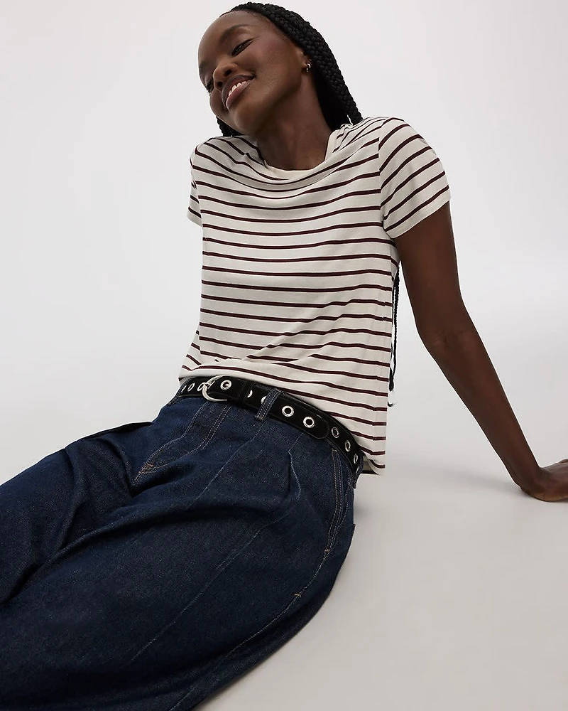 Short-Sleeve Crew-Neck Tee