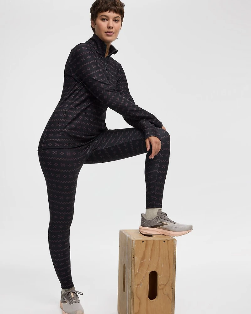 Legging en tissu polaire