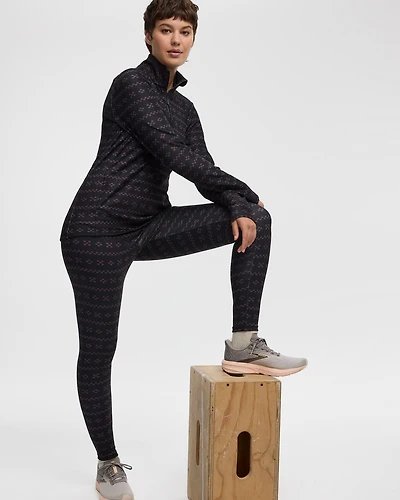 Legging en tissu polaire