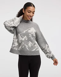 Long-Sleeve Turtleneck Sweater