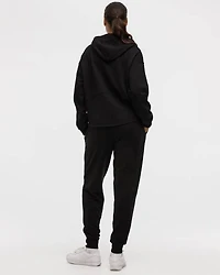 Pull à capuchon en French Terry