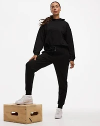 Pull à capuchon en French Terry