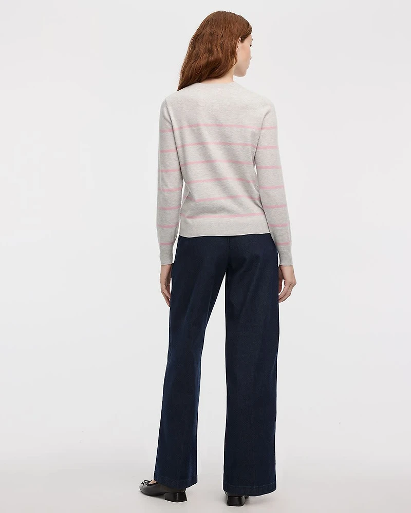 Striped Long-Sleeve Pullover