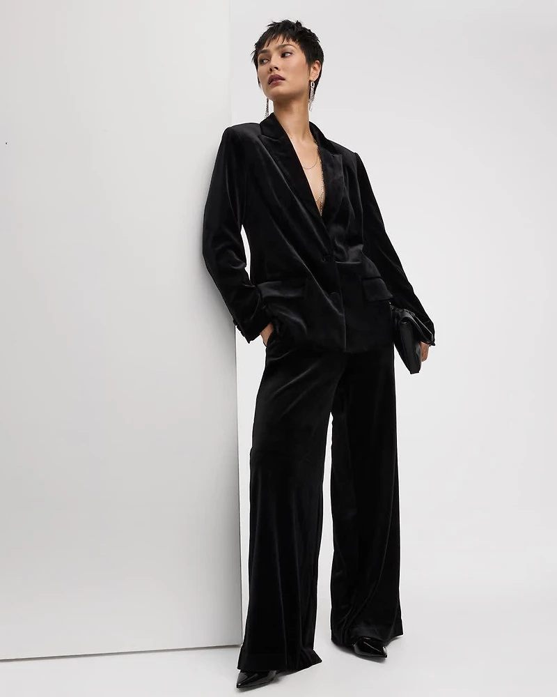 Velvet Blazer