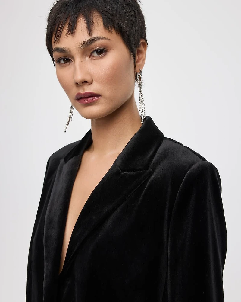 Velvet Blazer