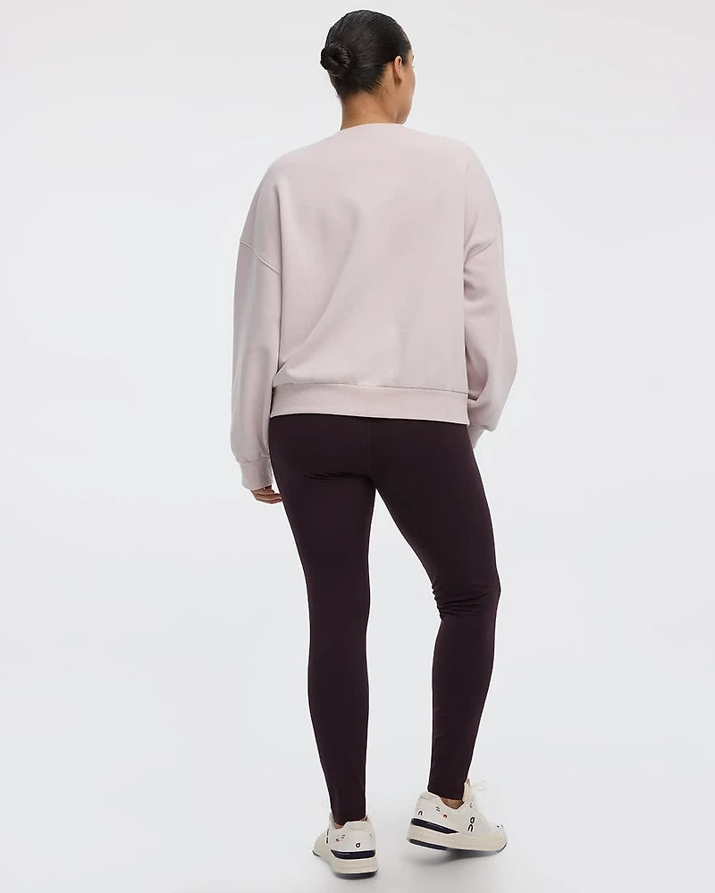 Fleece Embossed Sweatshirt