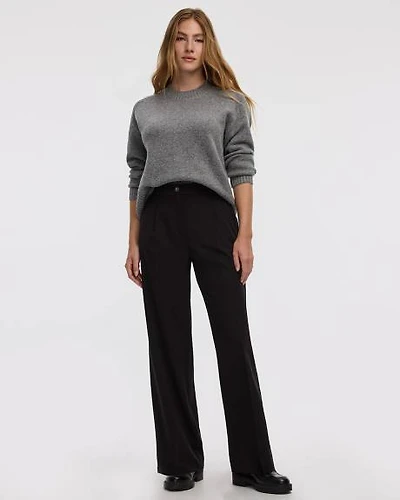 Wide-Leg High-Rise Pant