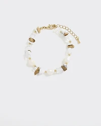 Bracelet with Stones and Pearls