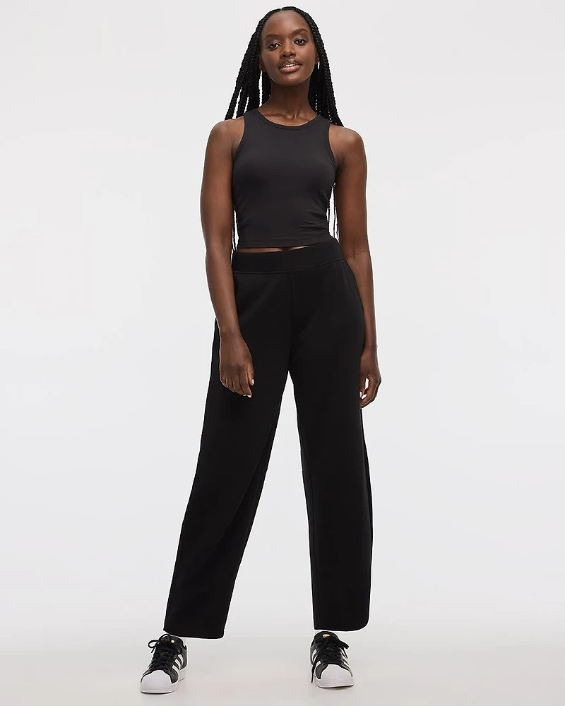 Barrel-Leg Pull-On Pant