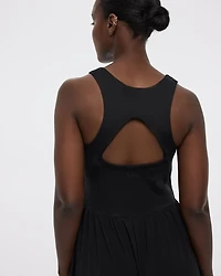 Sleeveless Maxi Dress with Built-In Bra