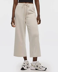 Cropped Wide-Leg Pants