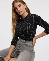 Long-Sleeve Crew-Neck Tee