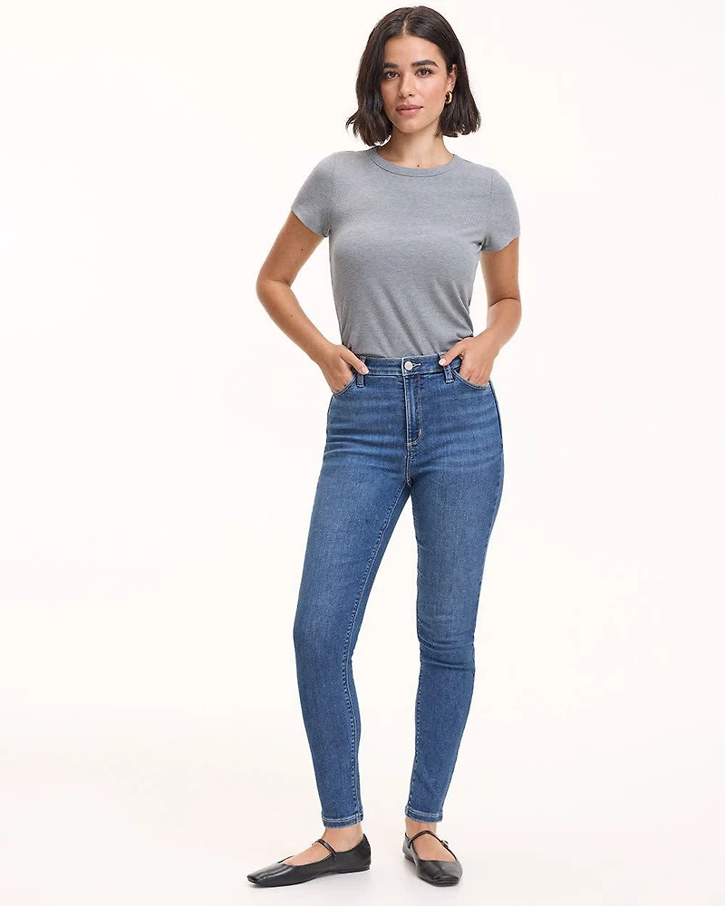 Skinny-Leg High-Rise Jean