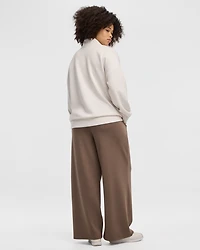 Half-Zip Mock-Neck Pullover