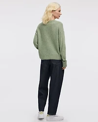 Cashmere-Blend Crew-Neck Pullover