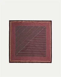 Striped Square Scarf