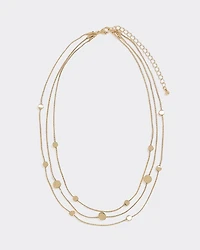 Three-Layer Beaded Necklace