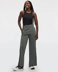 Wide-Leg Track Pant
