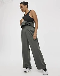 Wide-Leg Track Pant