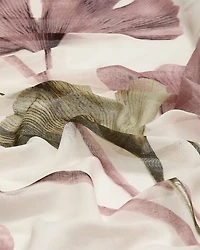 Scarf with Floral Print
