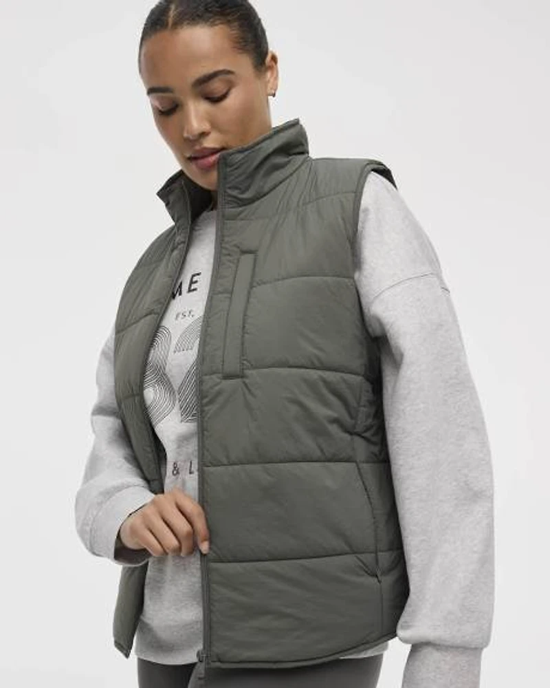 Veste matelassée sans manches