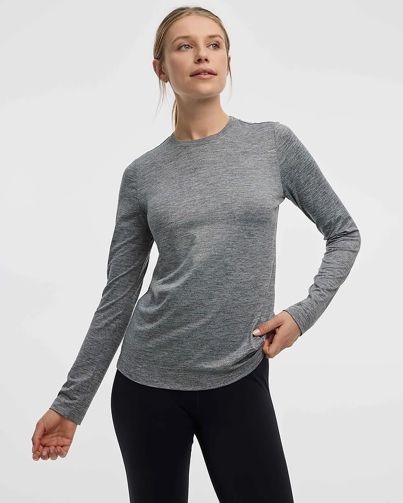 Long-Sleeve Crew-Neck T-Shirt