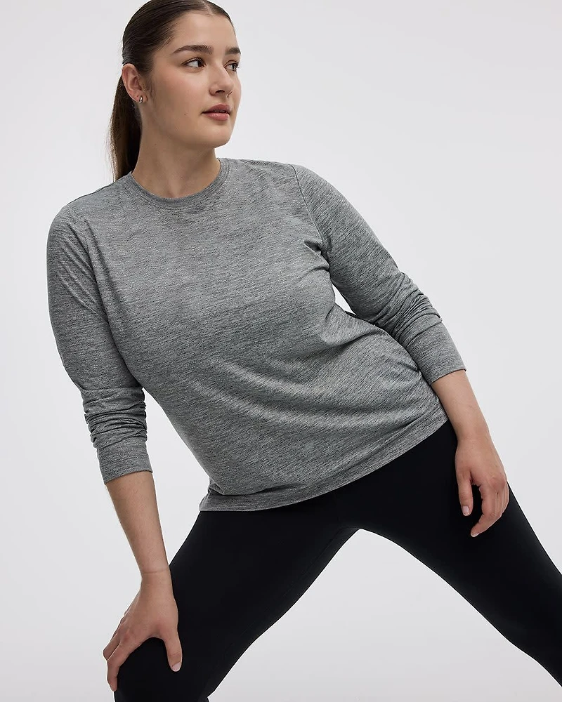 Long-Sleeve Crew-Neck T-Shirt