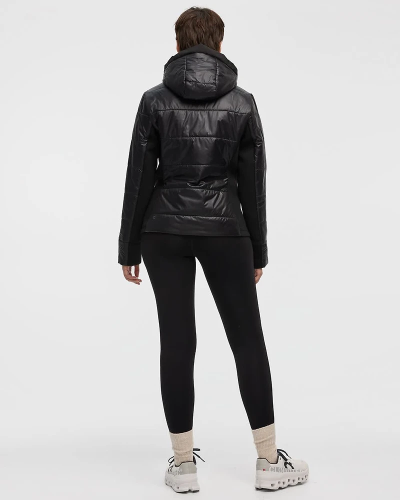 Mix-Media Quilted Jacket