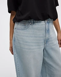 Wide-Leg High-Rise Jean