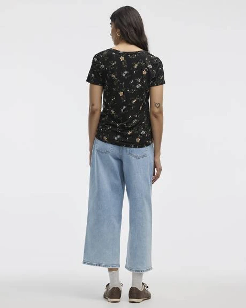 T-shirt à col V