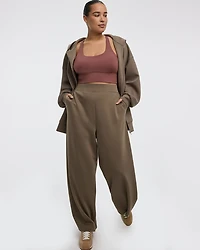 Wide-Leg Pull-On Pant