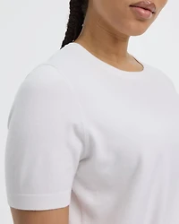 Crew-Neck Sweater Tee