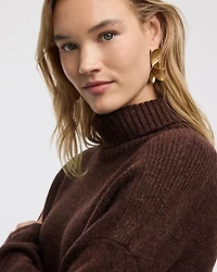 Long-Sleeve Turtleneck Pullover