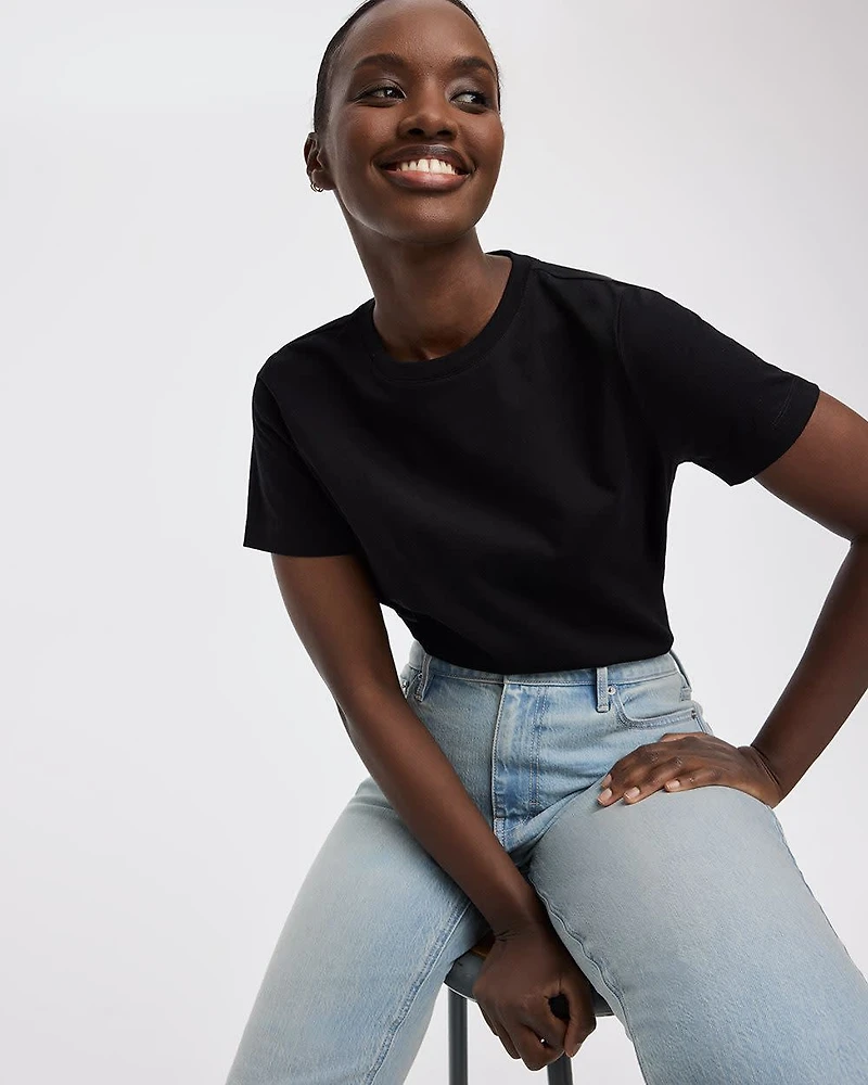 Boyfriend Crew-Neck T-Shirt