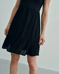 Sleeveless Fit-and-Flare Dress -Toni Fifi. X Reitmans