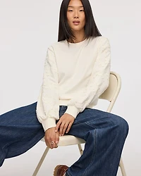 Long-Sleeve French Terry Sweatshirt