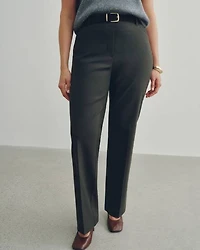 Straight-Leg High-Rise Pant